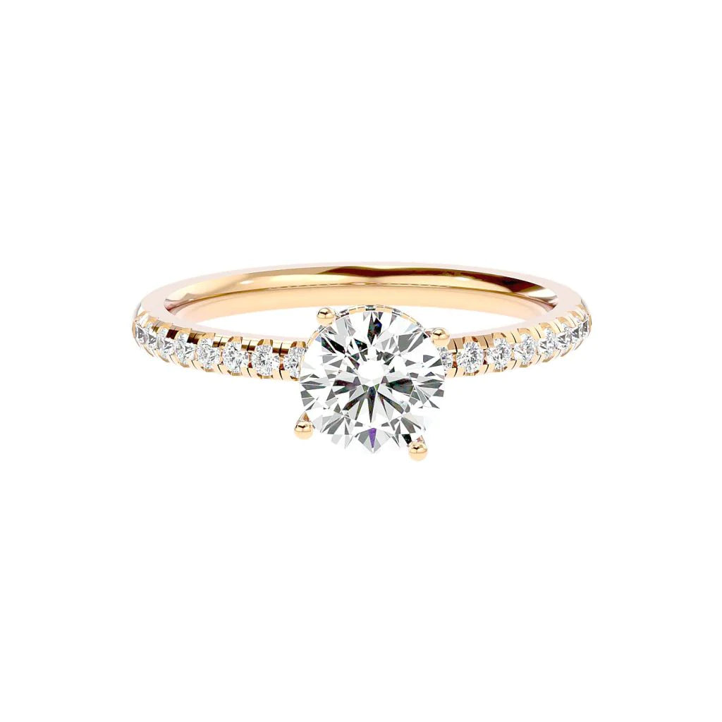 Solitaire diamond engagement rings   IGI Certificate