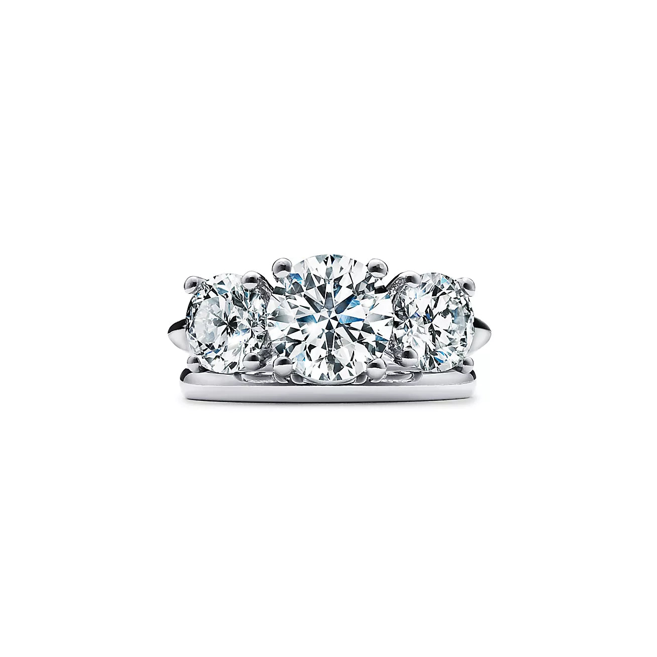 Three Stone Labgrown diamond Engagement Ring
